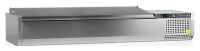 Витрина холодильная настольная TEFCOLD VK38-160 S/S LID 